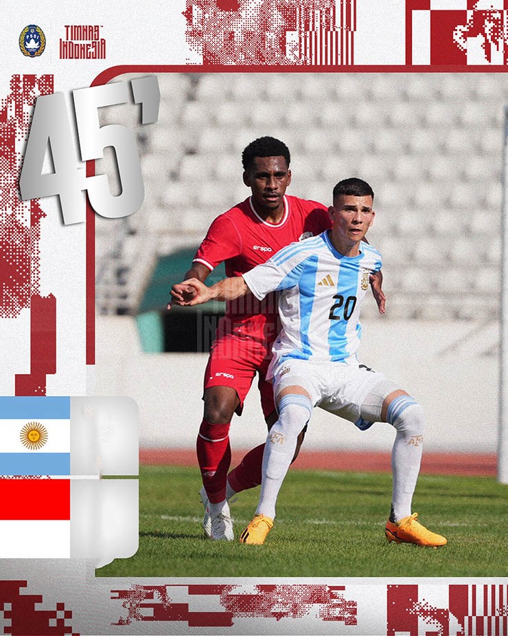 Indonesia gây sốc khi đánh bại đội trẻ Argentina 1